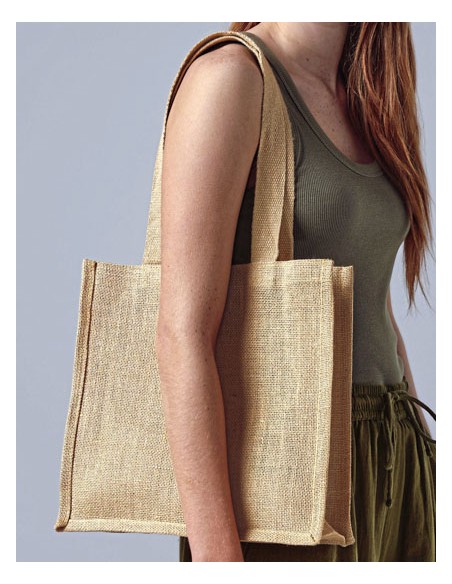 WES-W406-Jute Compact Shopper 2